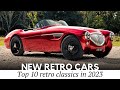 10 retro sports cars transformed with new powertrain technology  interior comforts