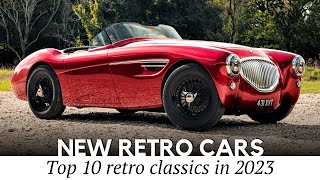 10 Retro Sports Cars Transformed with New Powertrain Technology & Interior Comforts