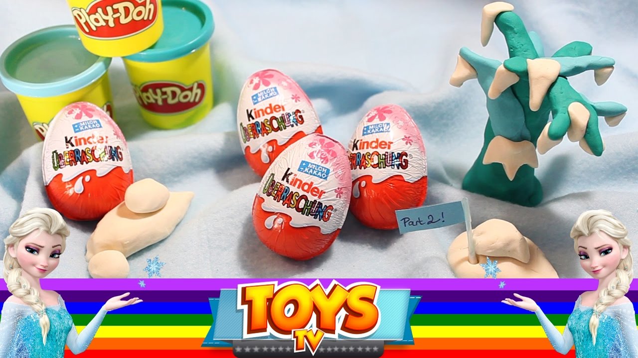 elsa surprise eggs