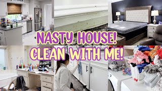 NASTY! CLEAN WITH ME! EXTREME CLEANING MOTIVATION! SPRING CLEANING 2023! CLEANING ROUTINE!