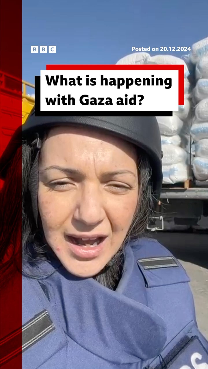 What is happening with Gaza aid? #Gaza #Aid #BBCNews