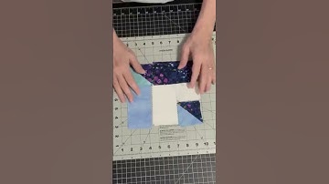 The Poutama Quilt Block - Free tutorial link in description
