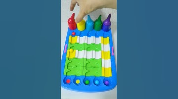 【Puzzle♯86】クレヨン Marble Run Race ASMR  #shorts #marblerun #logicgame @marblerun-asmr