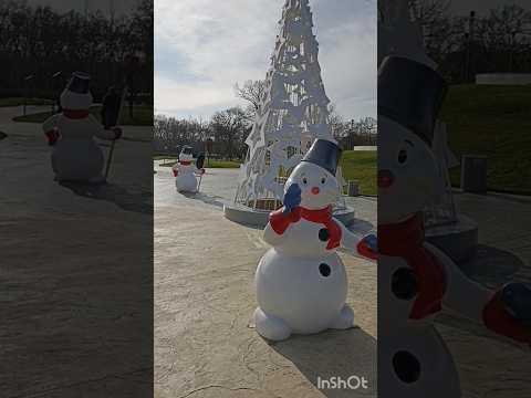 Парк Молодёжный Тонкий Мыс Геленджик конец декабря#геленджик #паркмолодежный #тонкиймыс