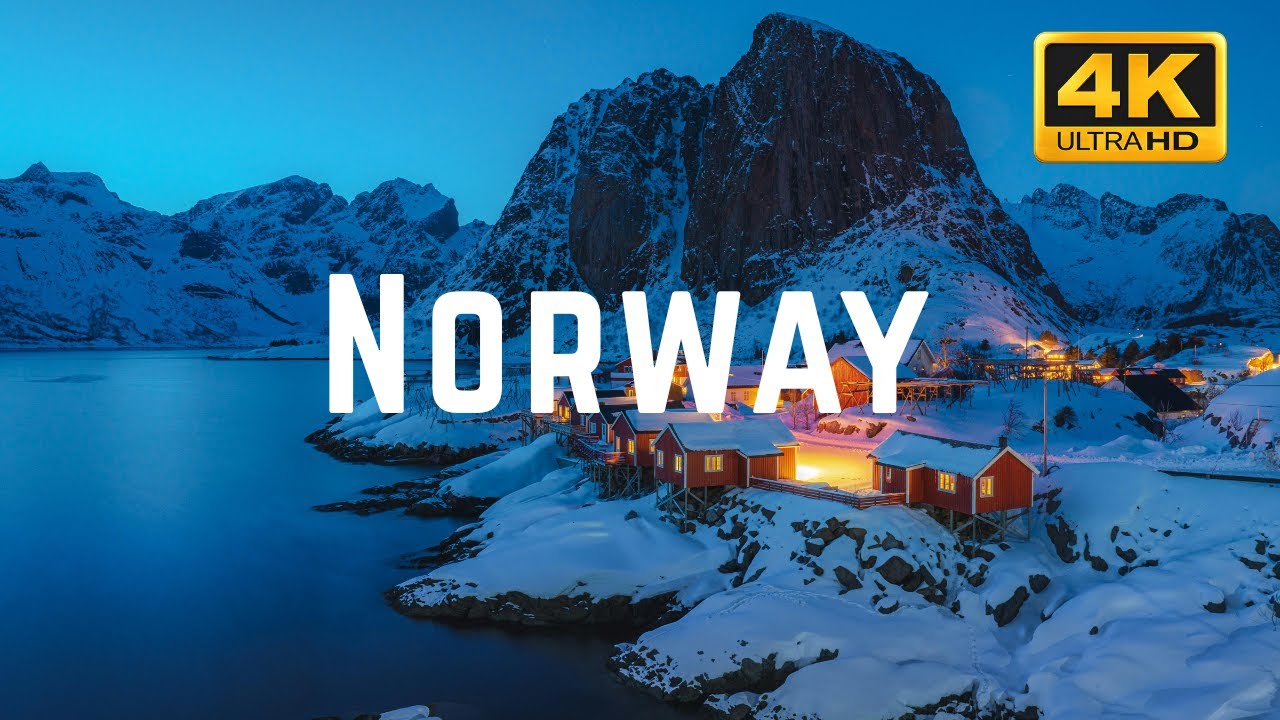 Norway In Stillness - Scenic Relaxation Video With No Sounds In 4K (60fps)