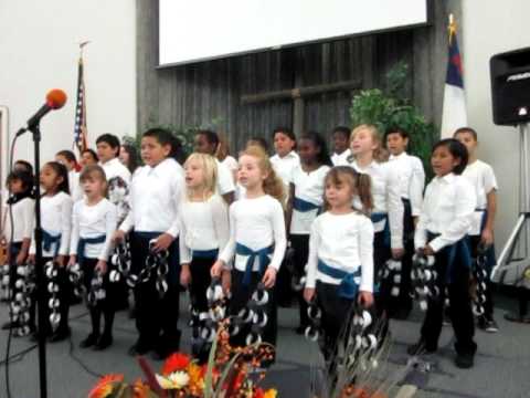 Vacaville Adventist School Thanksgiving Program 1