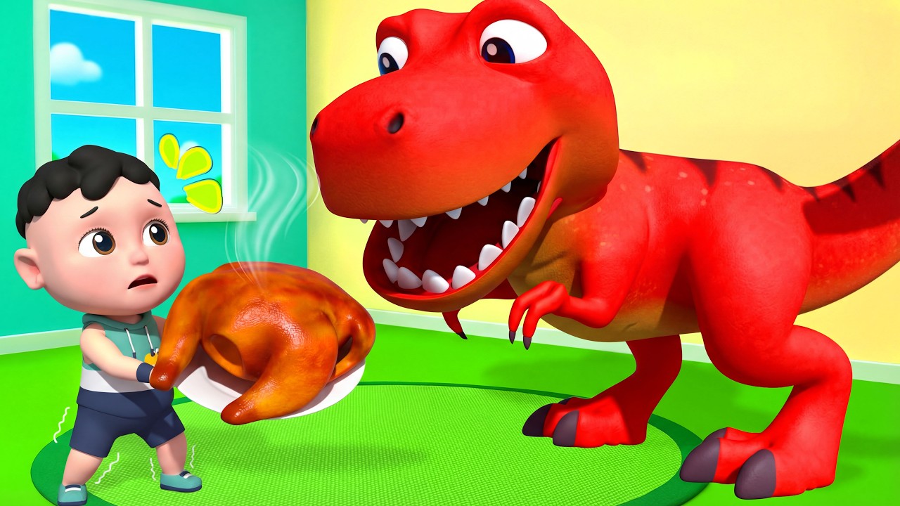 Chú Khủng Long - Hoạt Hình Thiếu Nhi Sôi Động - Nhạc Thiếu Nhi Hoạt Hình Khủng Long Vui Nhộn Cho Bé