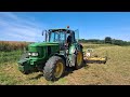Mulčování john deere 6920 a mulčovač mulcher 4500