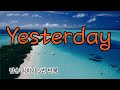 Yesterday 비틀즈 노래 익히기 L 5번 반복 가사와 우리말 발음 표기로 쉽고 재미있게 노래를 익힐 수 있어요