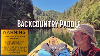 Secret paddle near Sacramento, CA| Slab Creek Reservoir