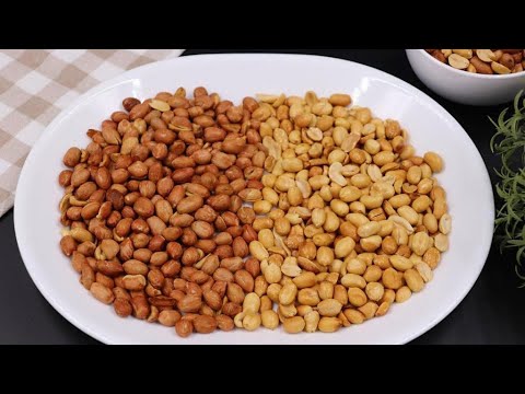 2 EASY WAYS TO MAKE ROASTED PEANUTS/ GROUNDNUTS AT HOME WITHOUT