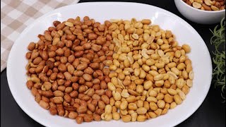 2 EASY WAYS TO MAKE ROASTED PEANUTS/ GROUNDNUTS AT HOME WITHOUT STRESS