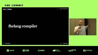 Scalable MLIR Based FHE Compiler | Gurgen Arakelov, Fair Math | FHE Summit II