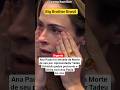 BIG BROTHER BRASIL, ANA PAULA FOI AVISADA DA MORTE DE SEU PAI, TADEU QUEBRA PROTOCOLO AO VIVO. CHORA