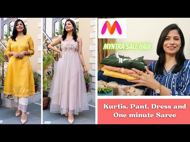 A-Line Kurtas - Buy from Latest Range of A-Line Kurtis Online at Myntra