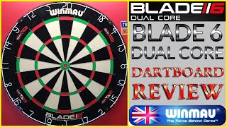 Winmau Blade 6 DUAL CORE Dartboard Review - Darts