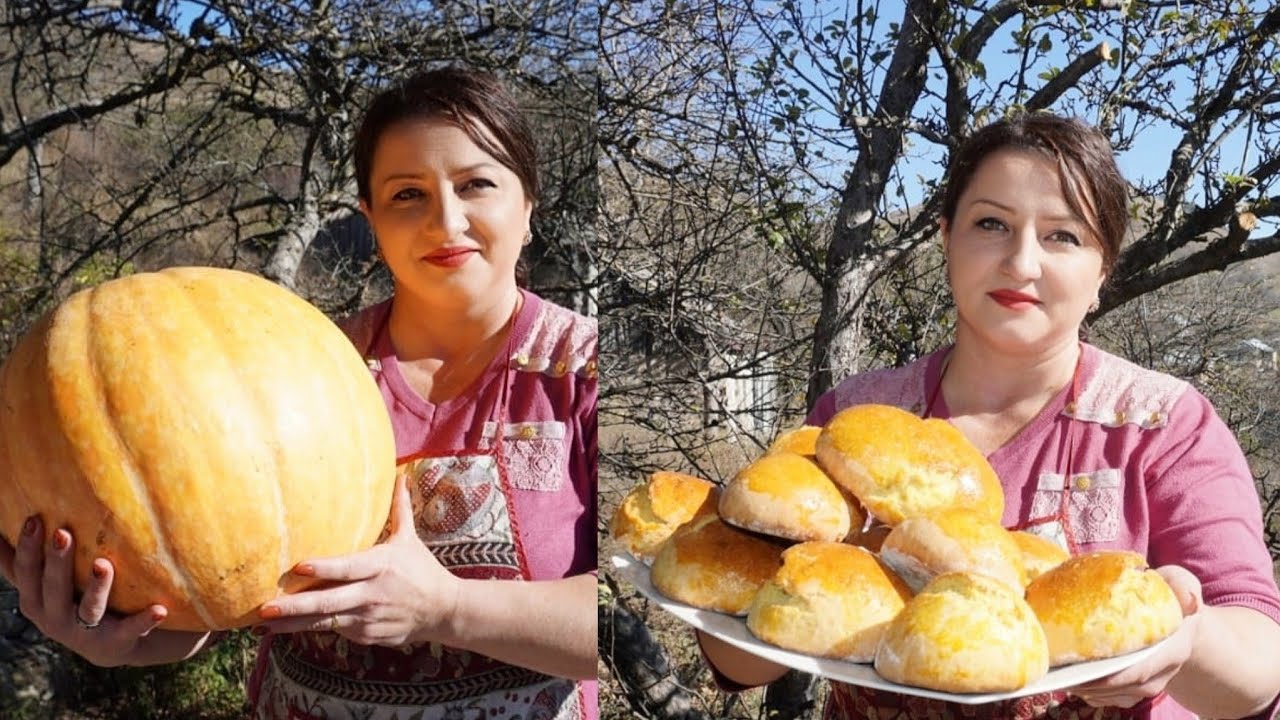 Դդումով ԲՈՒԼԿԻՆԵՐ - Тыквенные Булочки - Շամշադինի Համը - Шамшадин