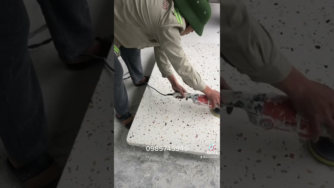 Một tấm đá TERRAZZO đẹp/ chuyên terrazzo đá mài/uy tín về đá terrazzo/gạch terrazzo các loại mẫu mã