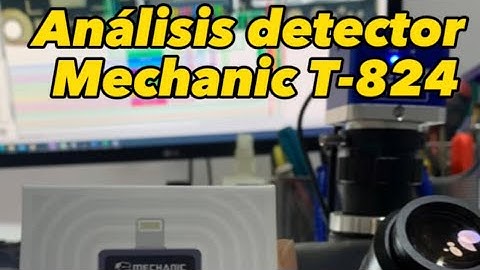 Mechanic T-824 como usarlo!