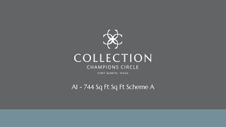 A1 - 744 Sq Ft Scheme A