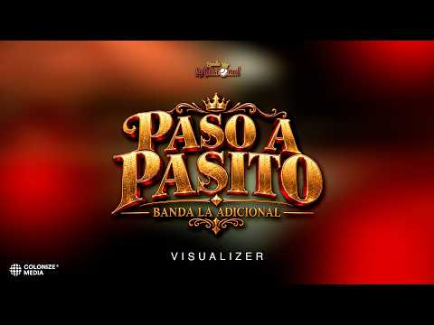 Banda La Adicional De Mazatlán Sin. - Pasito a Pasito (Visualizer)