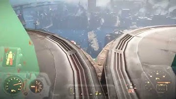 FALOUT 4 JUMP OFF BUILDING WITH POWER ARMOUR