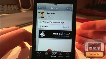 Theme Your Carrier With A Logo, Zeppelin Cydia Tweak Review