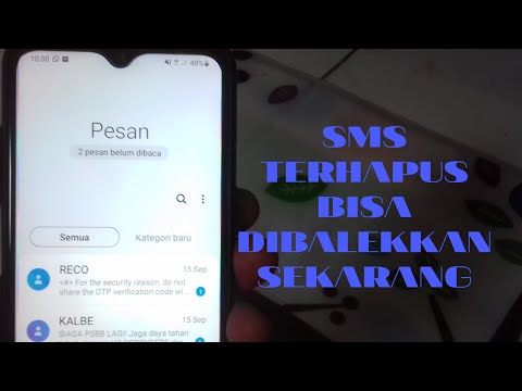 Cara Mengembalikan SMS Terhapus HP Samsung