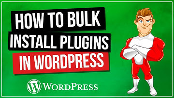 How To Bulk Install Plug-in
