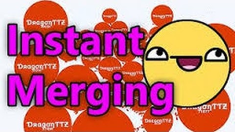 Agar.io Instant merging server///Solo Gameplay