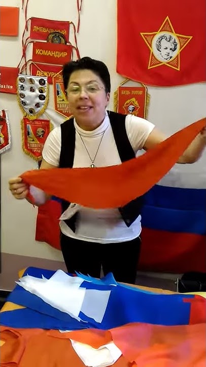 Пионерский галстук. Как завязать пионерский галстук и где его купить ...