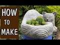 AMAZING ❤️ Cute Cat Concrete Flower Pot ❤️ Creative DIY Planters for Your Home