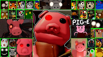 Piggy BOOK 1-2 CHAPTER 1-13 ALL JUMPSCARES Perfectly Normal Piggy game