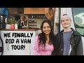 VAN TOUR of BOHO CHIC and MODERN VAN | PERFECT for FULL-TIME VAN LIFE LIVING| TINY HOME ON WHEELS