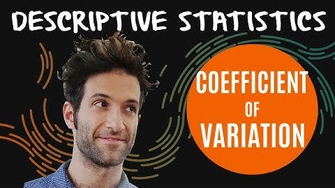 What is the Coefficient Of Variation?? (+ examples!)