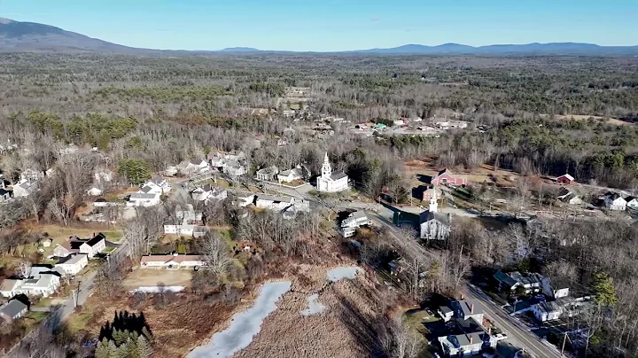 Fitzwilliam, New Hampshire in 360: A Mid-Afternoon Aerial View