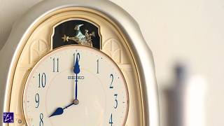 Seiko Melodies in Motion QXM264S Musical Clock [Public Domain Classic #2]