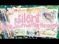 No Talking Completed Junk Journal Flip Through