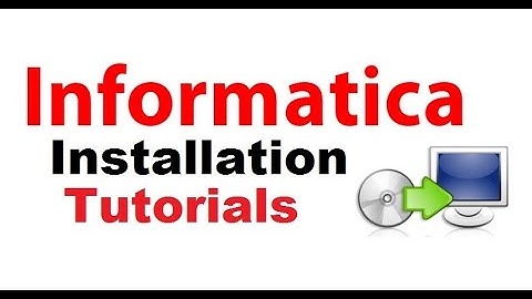 #Informatica #Installation Tutorials for Windows 7 and 8 || Part 7