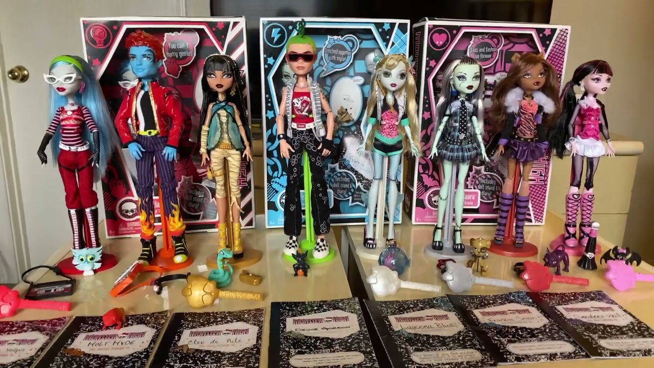 Monster High wave 1 first wave collection 2009 YouTube
