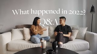 What the heck even happened in 2022? | Moving to NYC, getting married, getting sick, being apart.