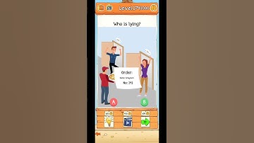 Braindom 2: Who is Lying? Fun Brain Teaser Riddles: Level 174 Solution or Walkthrough