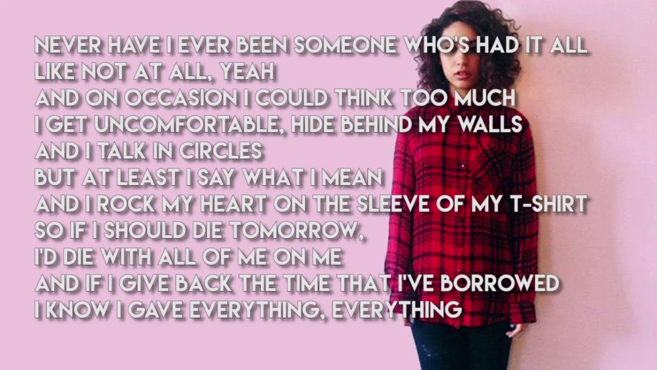 Girl nextdoor by Alessia cara (lyrics) YouTube
