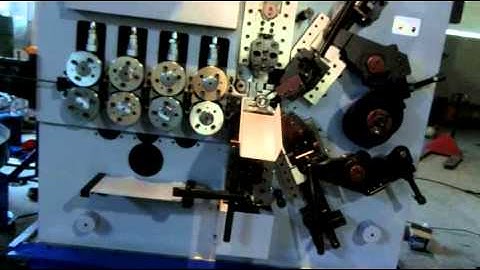 GJ-80A 5axis 8mm spring coiling machine