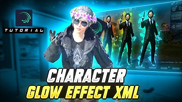 Pubg Character Glow Effect Tutorial + Xml | Pubg Lobby Edit Xml