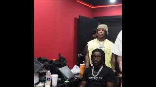 Rylo, Lil Dann, K-Rich & Veeze in the Studio Playing Madden 😂