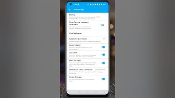 How to Show Service Messages Separately on BiP Messenger #shorts