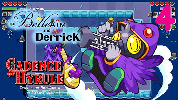 Cadence of Hyrule co-op - Part 4 : Belle and Derrick (First Death & First Boss Fight!)