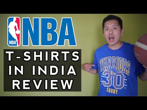 ORIGINAL NBA Basketball T-Shirts In INDIA Review