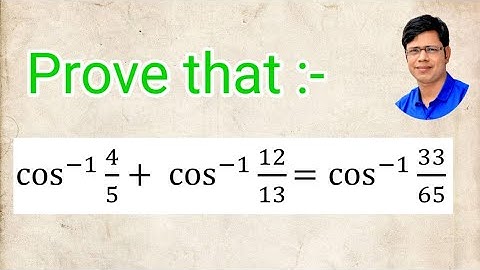 Inverse Trigonometry Function, class 12th NCERT Maths Chapter 2 Miscellaneous Exercise Question 5